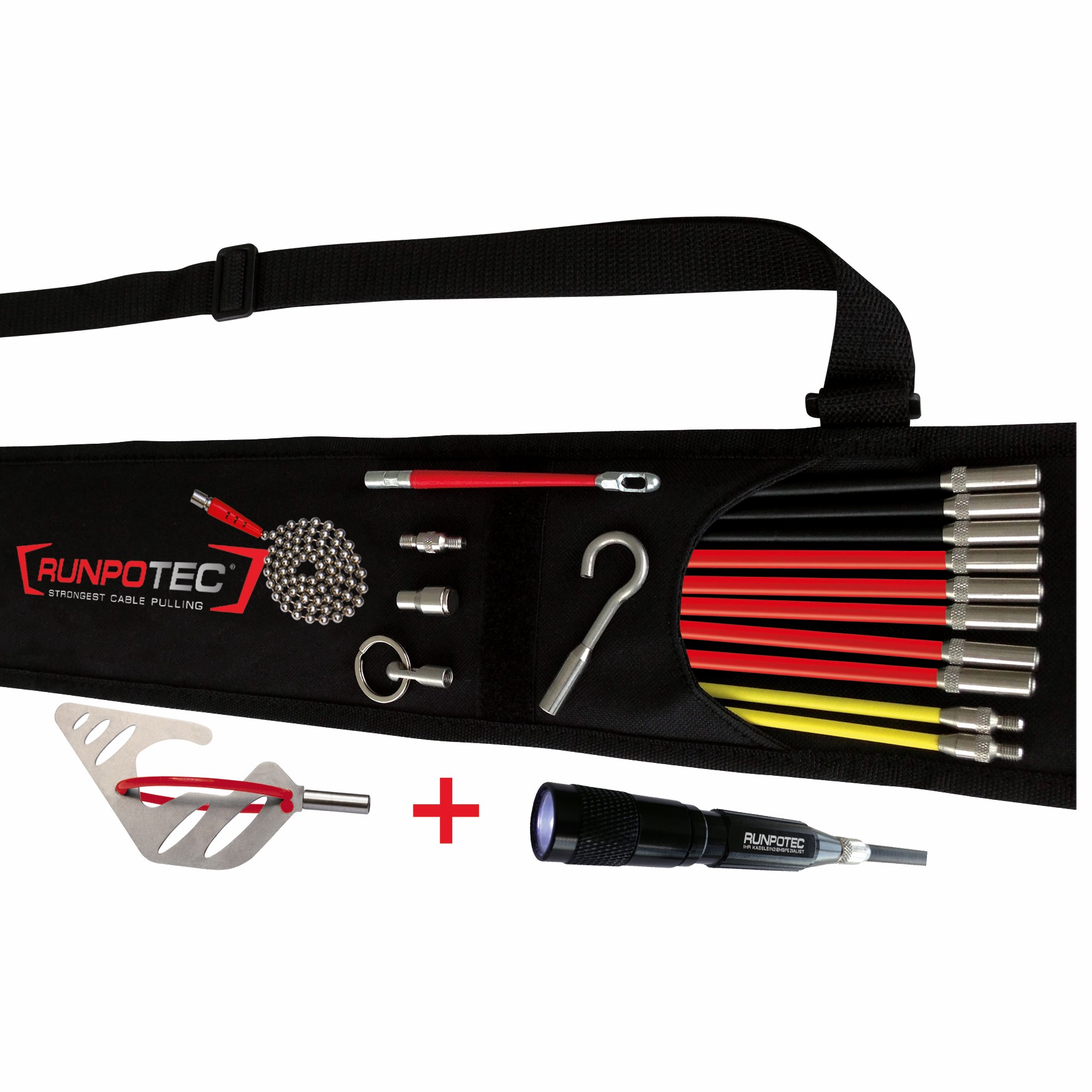 RUNPOSTICKS COMFORT SET. 19 parts - RTG 6mm thread 